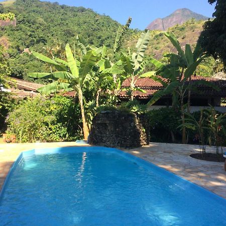 Villa Casa Colonial Terrea No Saco Da Capela Em Ilhabela Exterior foto