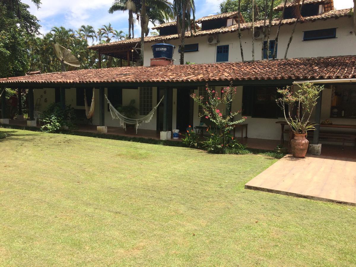 Villa Casa Colonial Terrea No Saco Da Capela Em Ilhabela Exterior foto