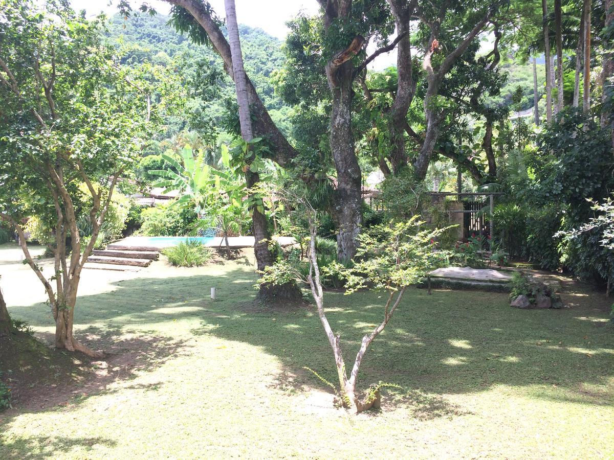 Villa Casa Colonial Terrea No Saco Da Capela Em Ilhabela Exterior foto