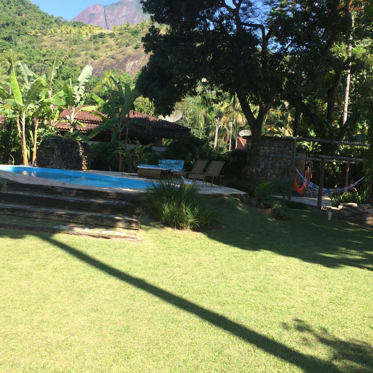 Villa Casa Colonial Terrea No Saco Da Capela Em Ilhabela Exterior foto