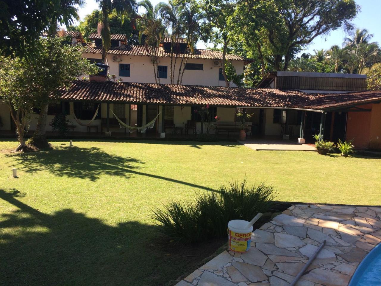 Villa Casa Colonial Terrea No Saco Da Capela Em Ilhabela Exterior foto
