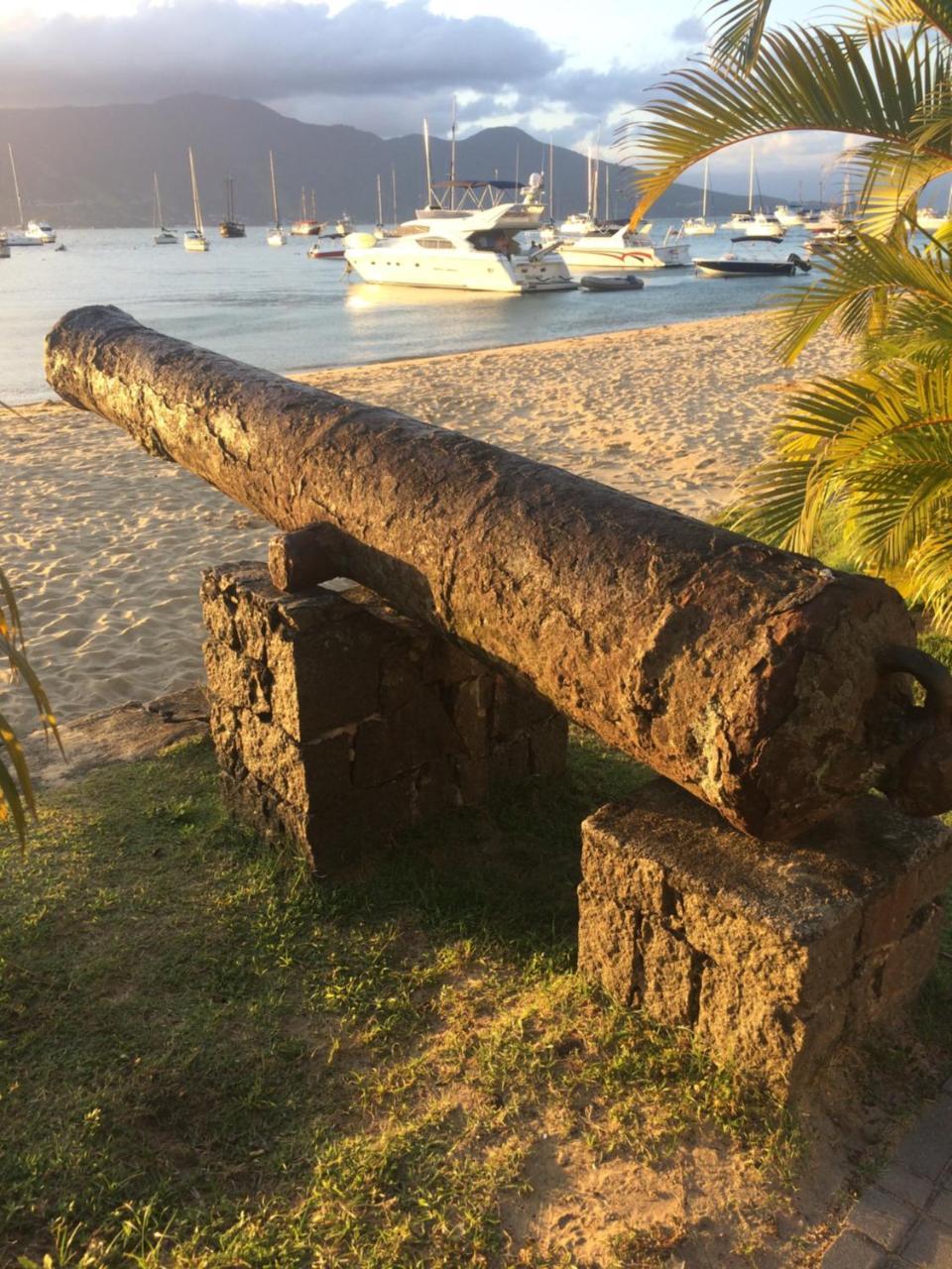 Villa Casa Colonial Terrea No Saco Da Capela Em Ilhabela Exterior foto